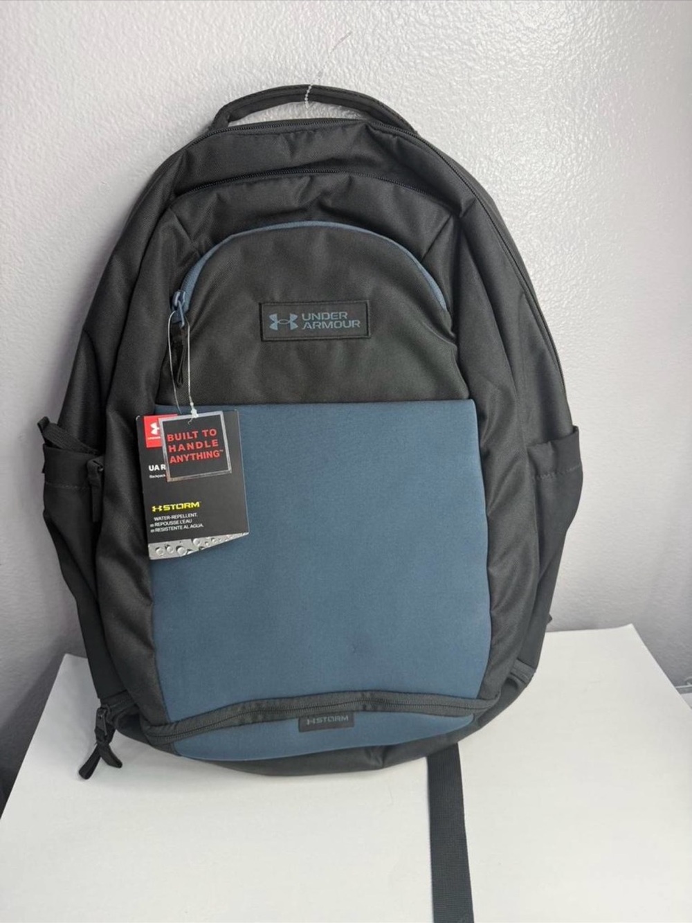 Under Armour Black and Navy Blue Sport Backpack